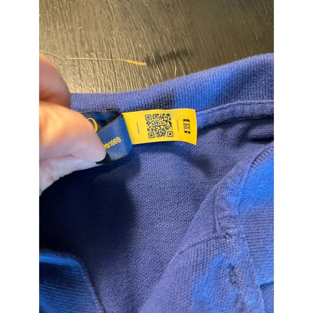 Polo Ralph‎ Lauren Classic Fit Mens XXL Blue Short Sleeve Polo Shirt
